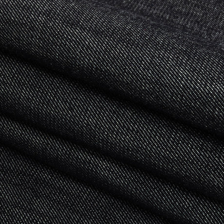 Heavyweight Blue Graphite Cotton Denim Twill