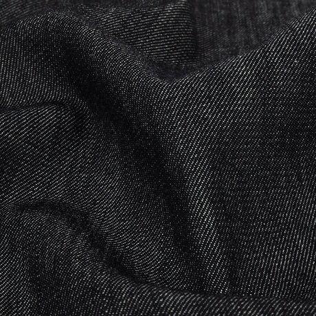Heavyweight Blue Graphite Cotton Denim Twill