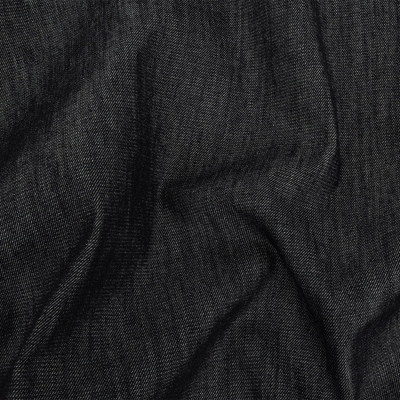 Heavyweight Blue Graphite Cotton Denim Twill