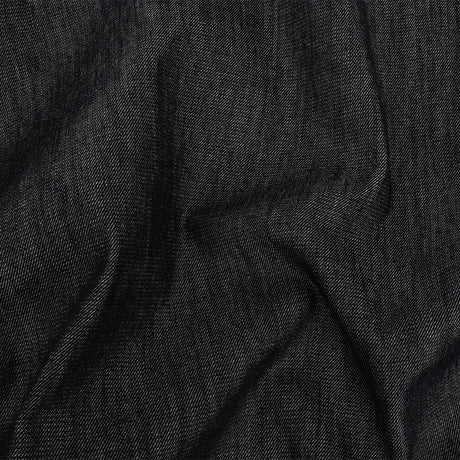 Heavyweight Blue Graphite Cotton Denim Twill