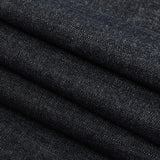 Stiff Heavyweight Blue Graphite Cotton Denim Twill