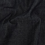 Stiff Heavyweight Blue Graphite Cotton Denim Twill