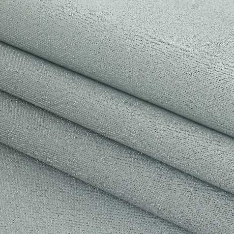 Polyester Lame - Metallic Silver on White - Ellery Collection