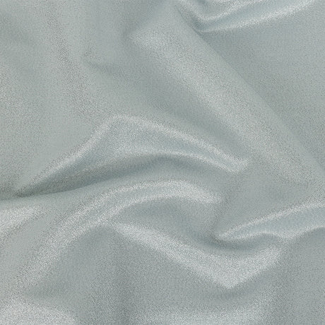 Polyester Lame - Metallic Silver on White - Ellery Collection