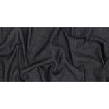 Medium Weight Midnight Navy Cotton Denim Twill