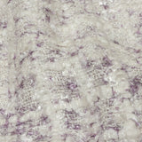 Newcastle White Sand and Lavender Frost Viscose and Acrylic Chenille Tweed