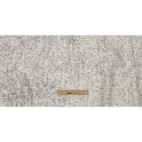 Newcastle White Sand and Lavender Frost Viscose and Acrylic Chenille Tweed
