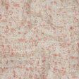 Newcastle Pink and Silver Coin Viscose and Acrylic Chenille Tweed