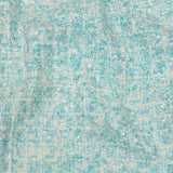 Newcastle Dawn Blue and White Viscose and Acrylic Chenille Tweed