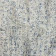 Newcastle Blue and Frost Mint Viscose and Acrylic Chenille Tweed