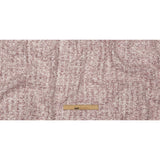 Newcastle Mauve and White Viscose and Acrylic Chenille Tweed