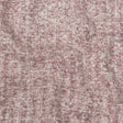 Newcastle Mauve and White Viscose and Acrylic Chenille Tweed