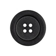 Peat Semi-Matte Iridescent 4-Hole Tire Rim Shell Button - 40L/25.5mm