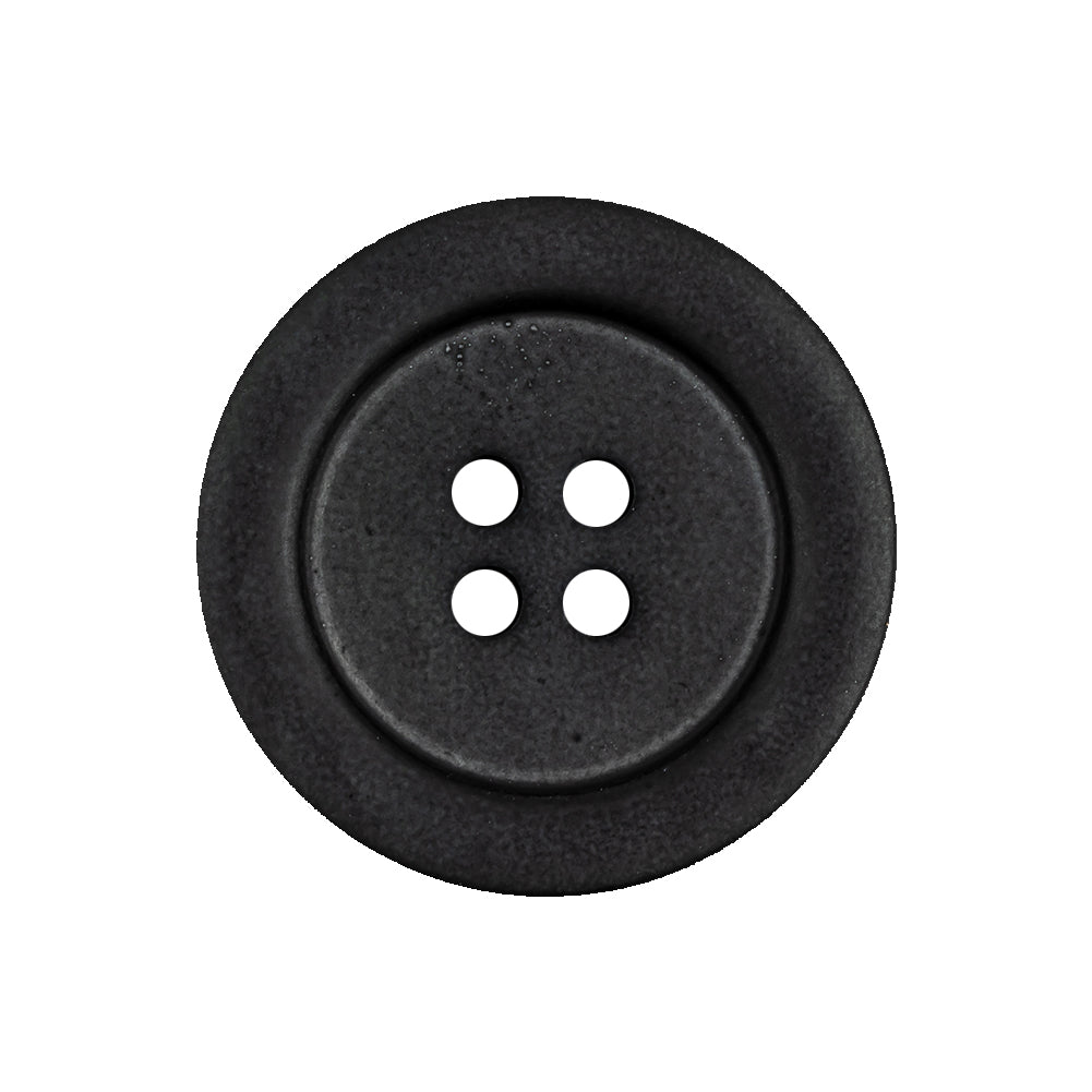 Peat Semi-Matte Iridescent 4-Hole Tire Rim Shell Button - 40L/25.5mm