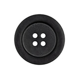 Peat Semi-Matte Iridescent 4-Hole Tire Rim Shell Button - 40L/25.5mm