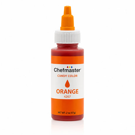 Chefmaster Orange Liquid Candy Color, 2 Oz