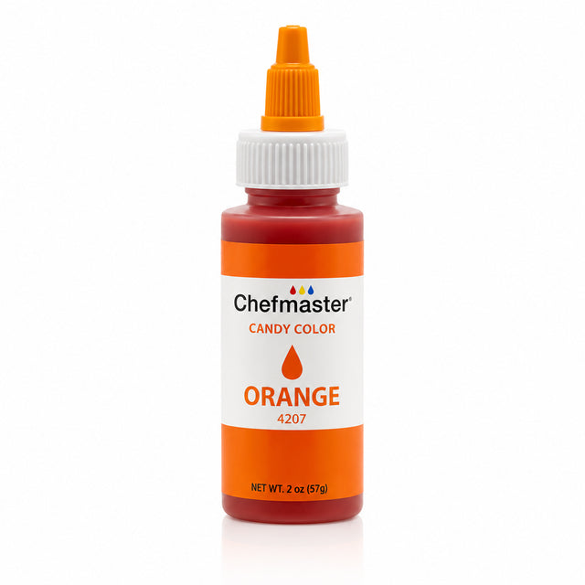 Chefmaster Orange Liquid Candy Color, 2 Oz