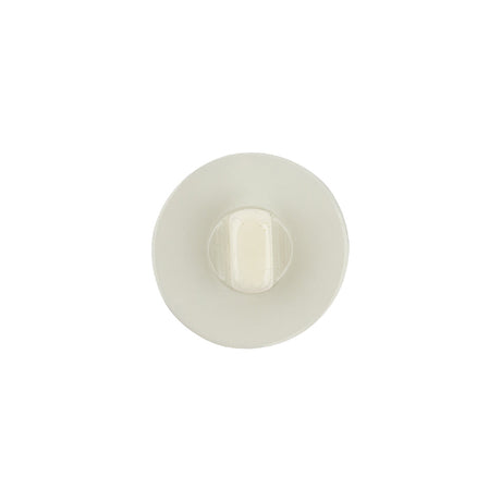 Silver Rainbow Glitter Translucent Shank Back Button - 24L/15mm
