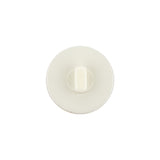Silver Rainbow Glitter Translucent Shank Back Button - 28L/18mm