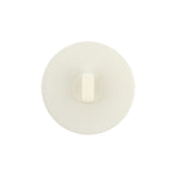 Silver Rainbow Glitter Translucent Shank Back Button - 36L/23mm