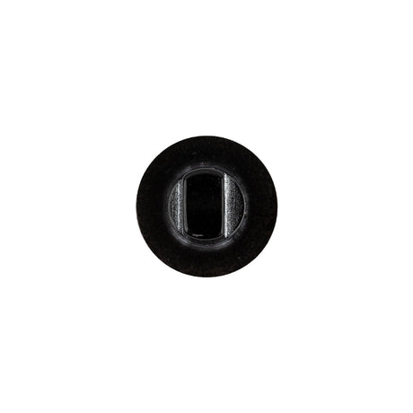 Black Rainbow Glitter Translucent Shank Back Button - 20L/12.5mm