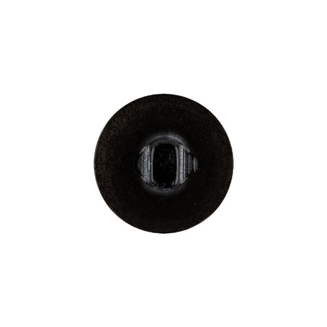 Black Rainbow Glitter Translucent Shank Back Button - 28L/18mm