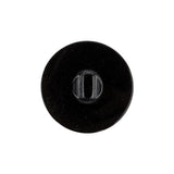 Black Rainbow Glitter Translucent Shank Back Button - 36L/23mm
