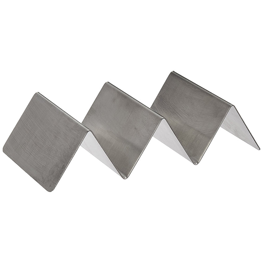 Winco Stainless Steel Taco Holder, 2-3 Compartments