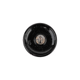 Vintage Amethyst Classical Shank Back Glass Button - 28L/18mm