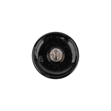 Vintage Amethyst Classical Shank Back Glass Button - 28L/18mm