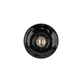 Vintage Dk Montana Classical Shank Back Glass Button - 28L/18mm