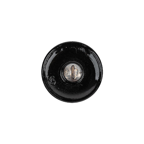 Vintage Dk Montana Classical Shank Back Glass Button - 28L/18mm