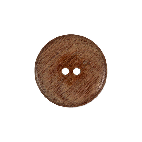 Vintage Natural 2-Hole Wooden Button - 33L/21mm