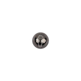 Spherical Silver Ball Shank Back Button - 12L/7.5mm