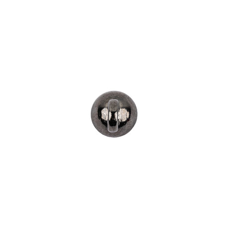 Spherical Silver Ball Shank Back Button - 12L/7.5mm
