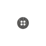 Light Gray Iridescent 4-Hole Plastic Button - 16L/10mm