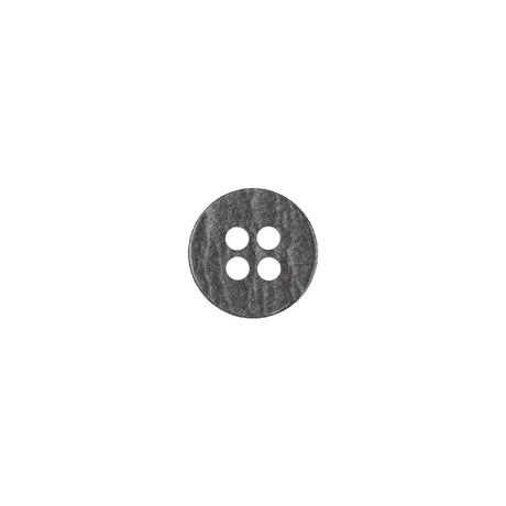 Light Gray Iridescent 4-Hole Plastic Button - 16L/10mm