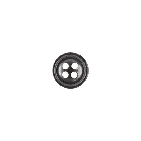 Light Gray Iridescent 4-Hole Plastic Button - 16L/10mm