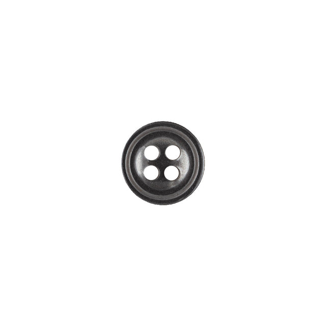 Light Gray Iridescent 4-Hole Plastic Button - 16L/10mm