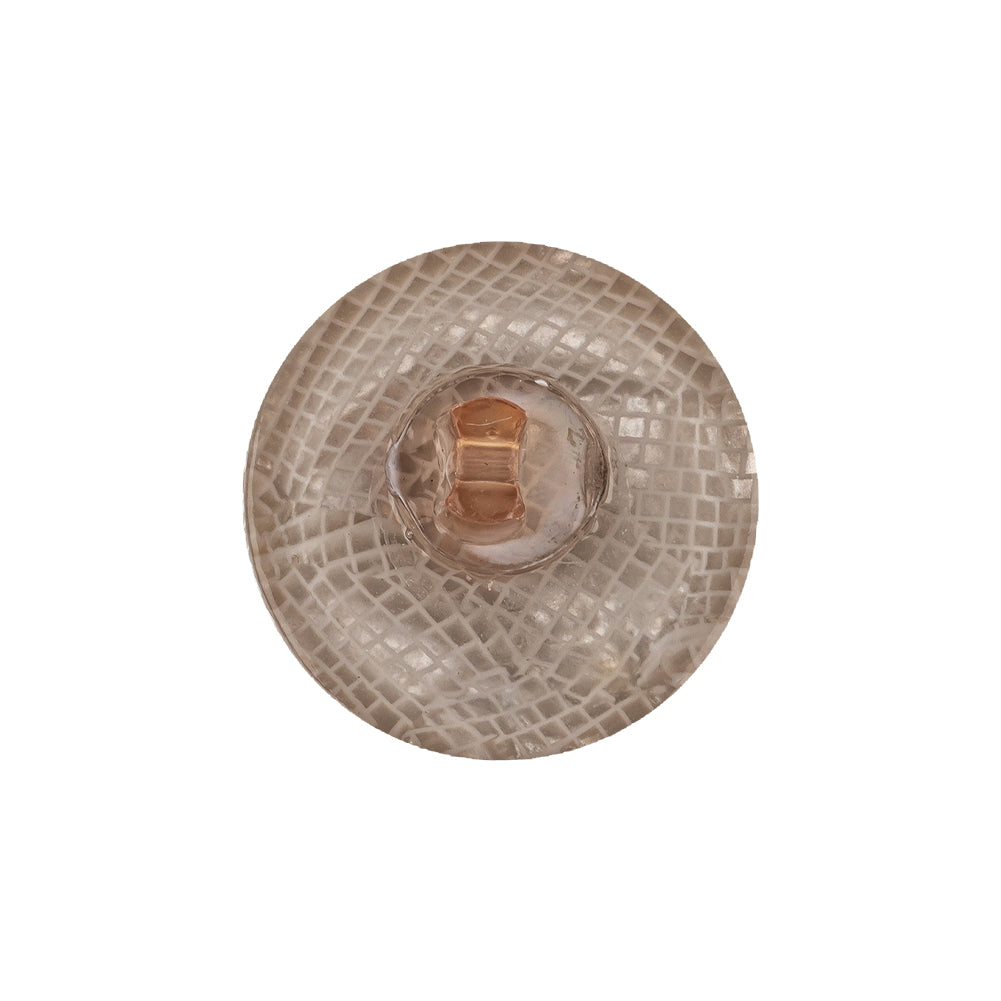 Snake and White Shank Back Plastic Button - 34L/21.5mm