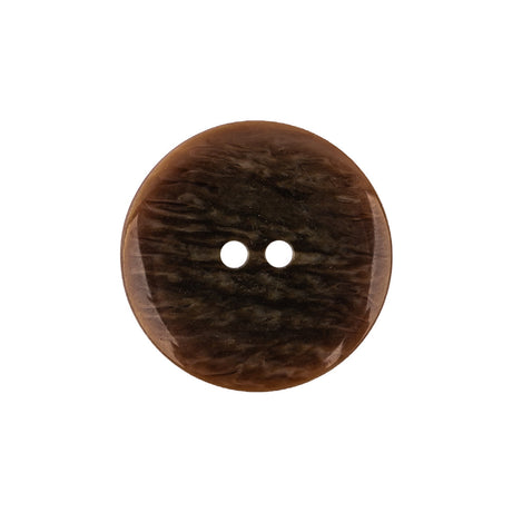 Cameo Brown and Twill Iridescent 2-Hole Plastic Button - 36L/23mm