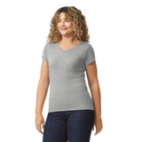 Gildan® Women’s Soft style CVC Racerback Tank Top Lightweight Breathable Semi Fitted.