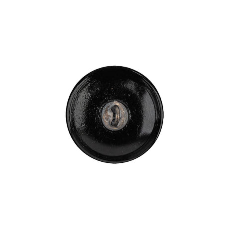 Vintage Amethyst Floral Shank Back Glass Button - 28L/18mm