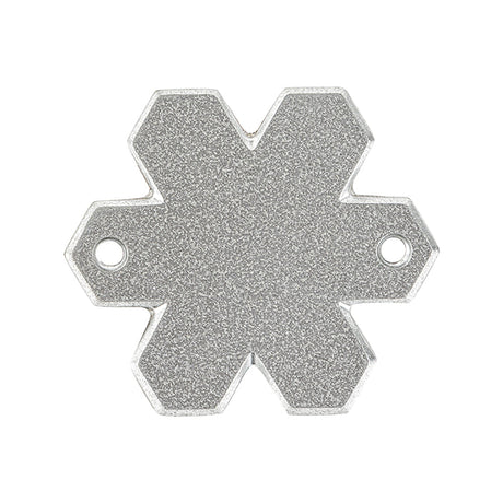 Vintage Swarovski Vitrail Medium Snowflake Sew-On Rhinestone - 30mm