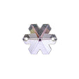 Vintage Swarovski Crystal Vitrail Light Snowflake Sew-On Rhinestone - 20mm