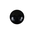 Vintage Jet Faceted Shank Back Glass Button - 28L/18mm
