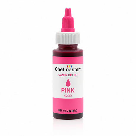 Chefmaster Pink Liquid Candy Color, 2 Oz