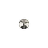 Vintage Swarovski Crystal Rhinestone and Silver Edged Self Back Button - 12L/7.5mm