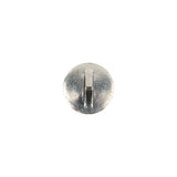 Vintage Swarovski Crystal Rhinestone and Silver Edged Self Back Button - 18L/11.5mm