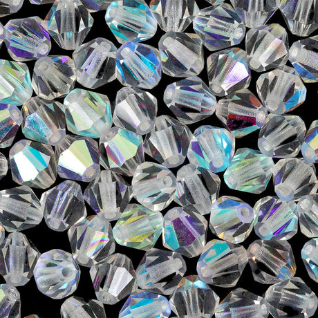 Vintage Iridescent Crystal Bead Trim - 6mm